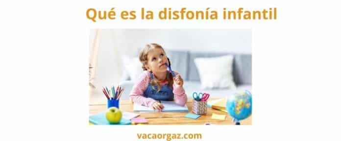 Qué es la disfonía infantil