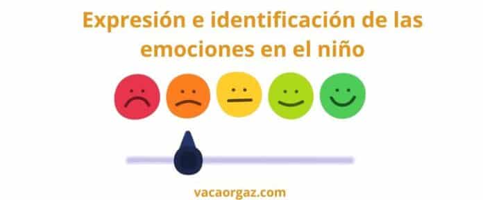 Expresión e identificación las emociones los niños