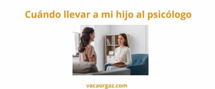 Cómo hacer que tu hijo vaya al psicólogo