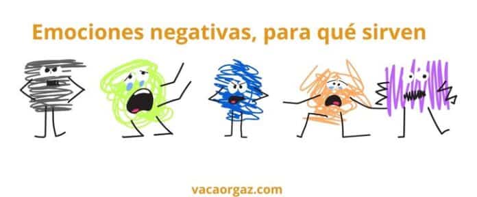 Emociones negativas para qué sirven
