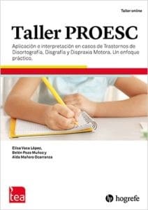 Evaluación escritura Disortografía Disgrafía Taller PROESC