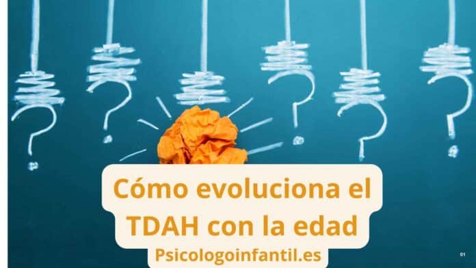 Cómo evoluciona el TDAH con la edad